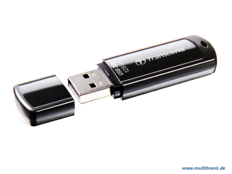 TRANSCEND USB-Stick 256GB Transcend JetFlash 700 USB3.1 schwarz